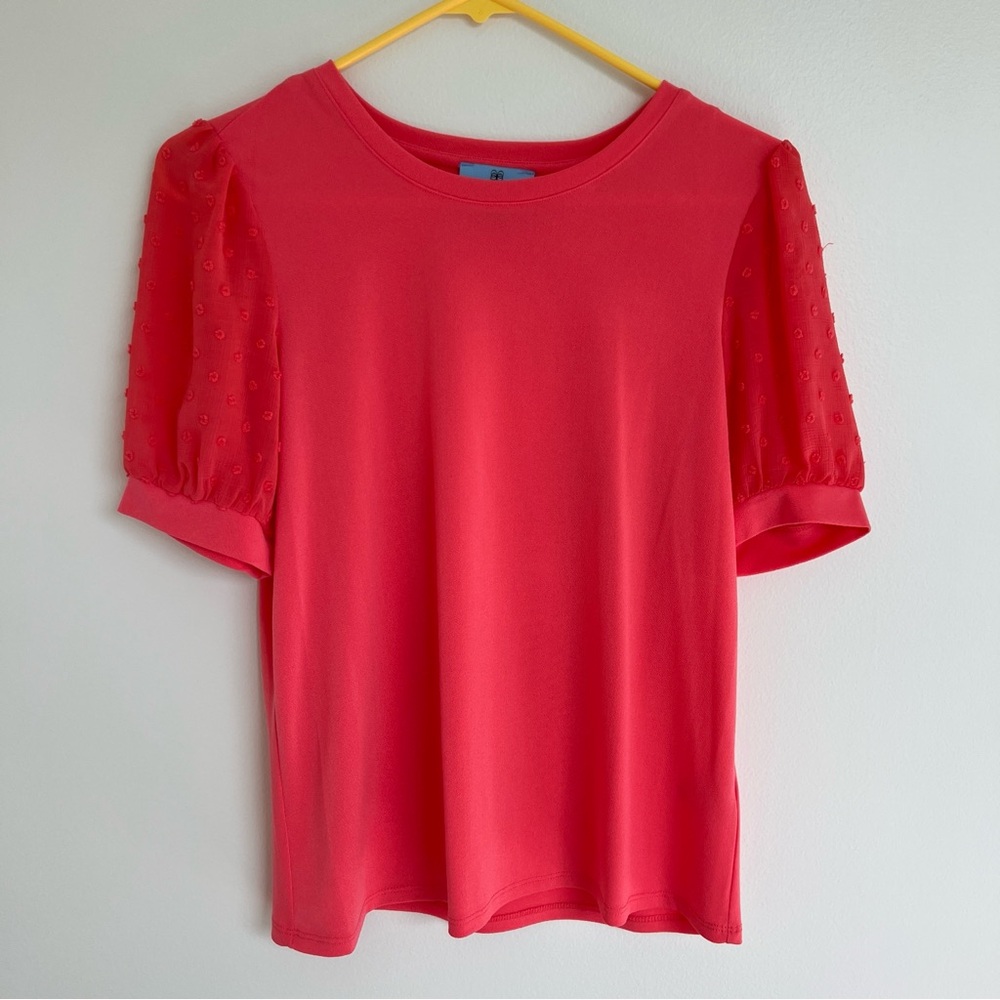 Coral Blouse